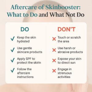 Aftercare of Skinbooster: What to Do and What Not to Do