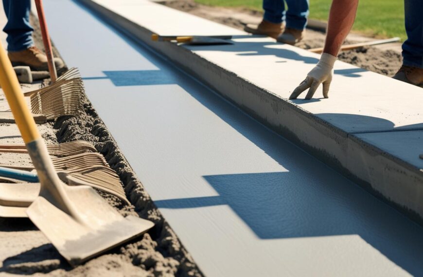 Reliable Concrete Contractors Lubbock TX for Sidewalks
