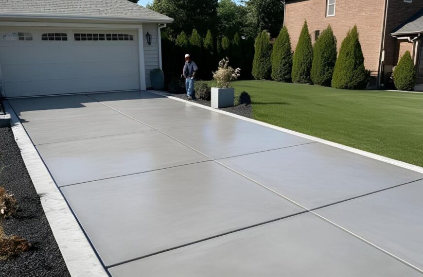 Concrete Services for Driveways in Conroe TX – Fast & Reliable