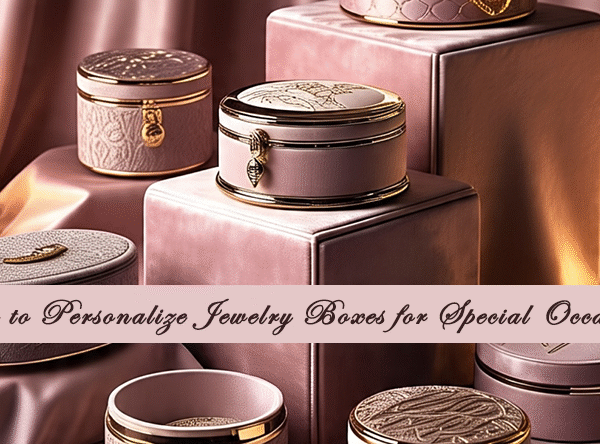Personalise jewelry boxes