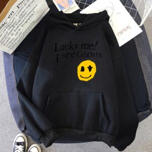 Celebrity Endorsements and Influencer Hype Lucky Me I See Ghosts Hoodie